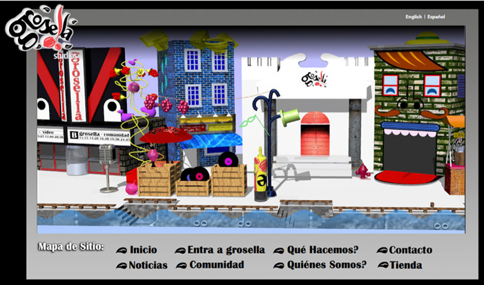 Grosella Studios Website